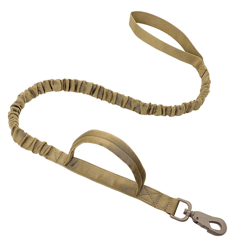 Taktische Hundegeschirr mit MOLLE-System & Schnellverschluss - verstellbar & gepolstert