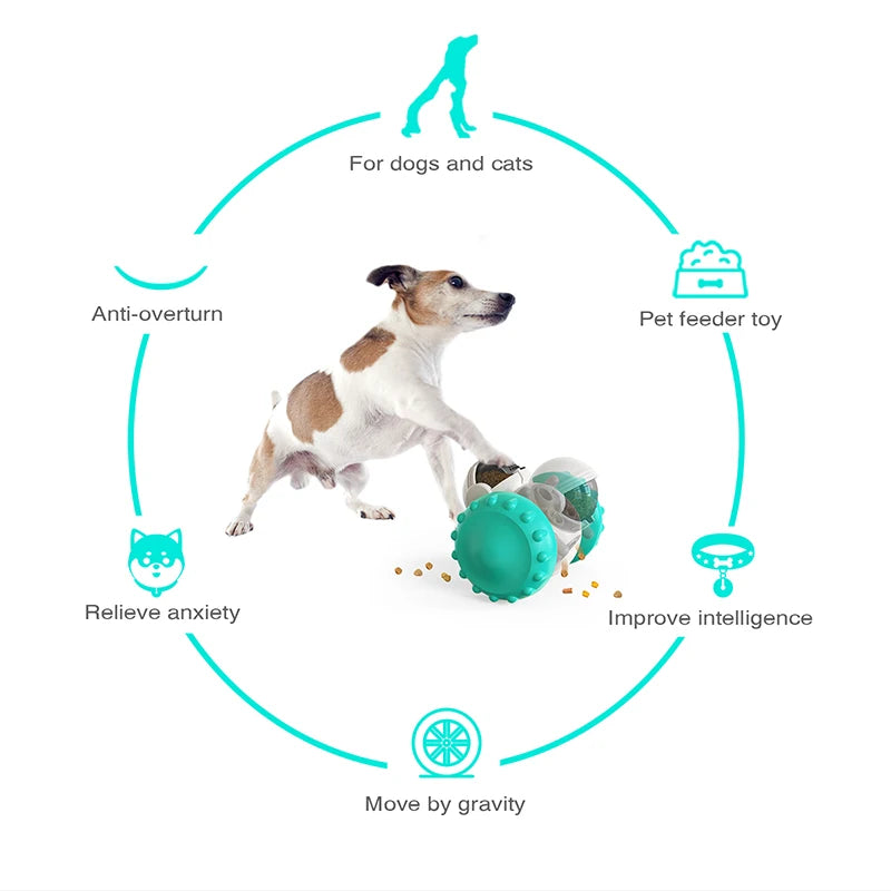 Interaktiver Leckerli-Spender für Hunde - Spaß & training in einem
