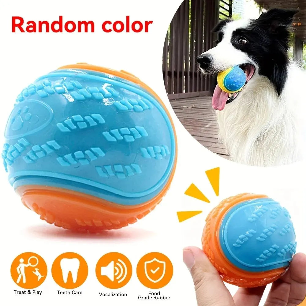 Robuster Hundespielball - Zahnpflege & Kauspielzeug, ⌀ 6,5cm