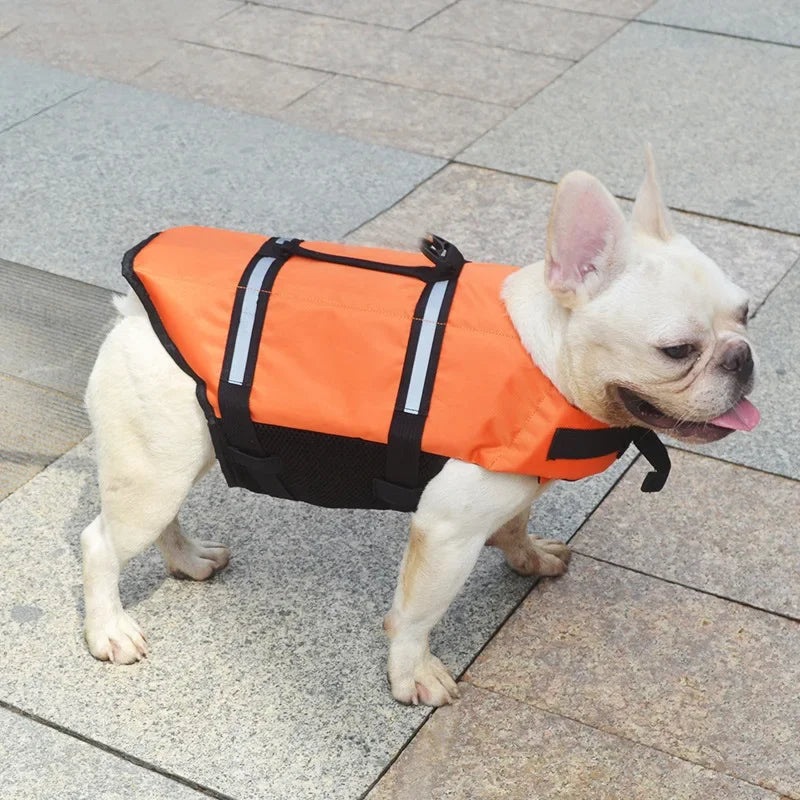 Sommer-Schwimmweste für Hunde - Reflektierende Hundeschwimmweste für Welpen und kleine Hunde - Sicher & Leicht