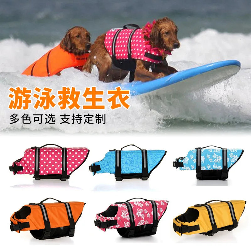 Sommer-Schwimmweste für Hunde - Reflektierende Hundeschwimmweste für Welpen und kleine Hunde - Sicher & Leicht