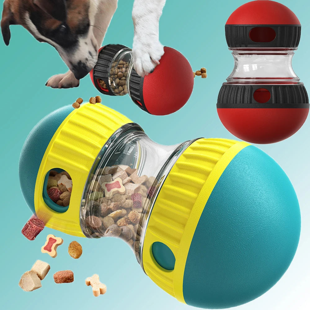 Intelligetner Futterball - Interaktives Hundespielzeug mit Leckerli-Spender