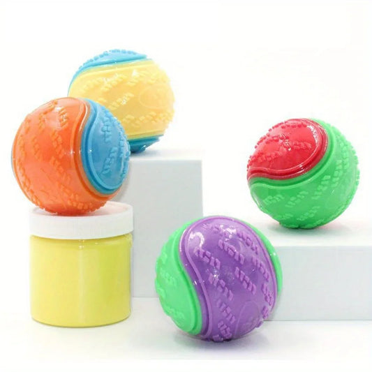 Robuster Hundespielball - Zahnpflege & Kauspielzeug, ⌀ 6,5cm