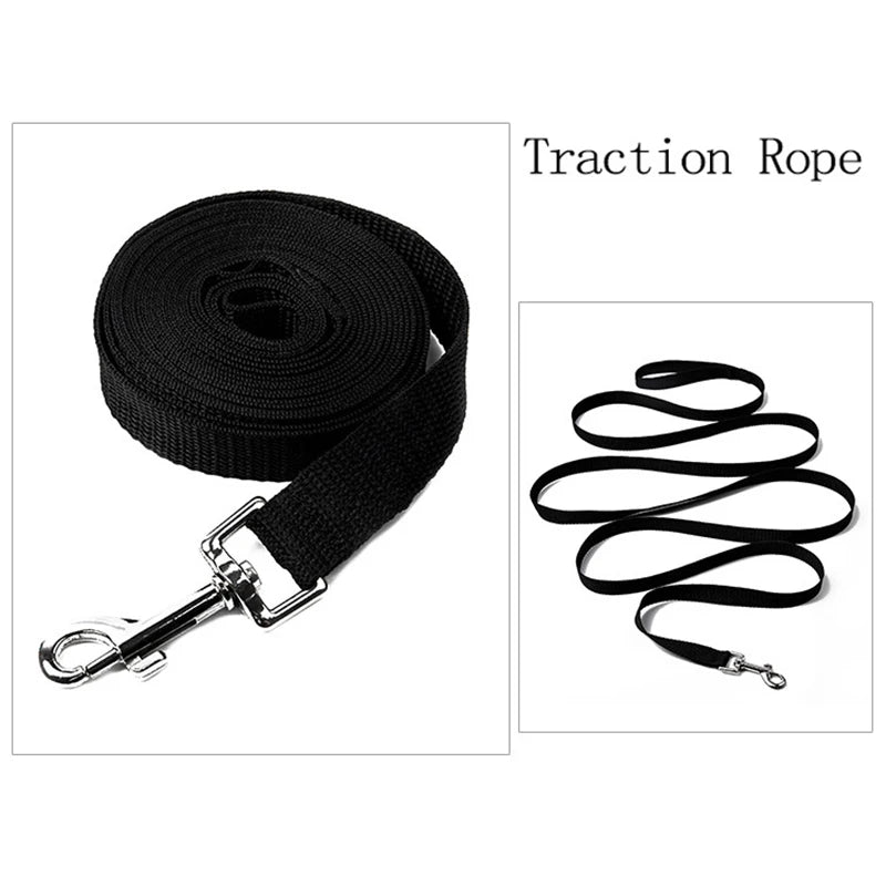 Lange Trainingsleine aus robustem Nylon - 10m, 15m, 20m, 30m, 50m, für kleine & große Hunde